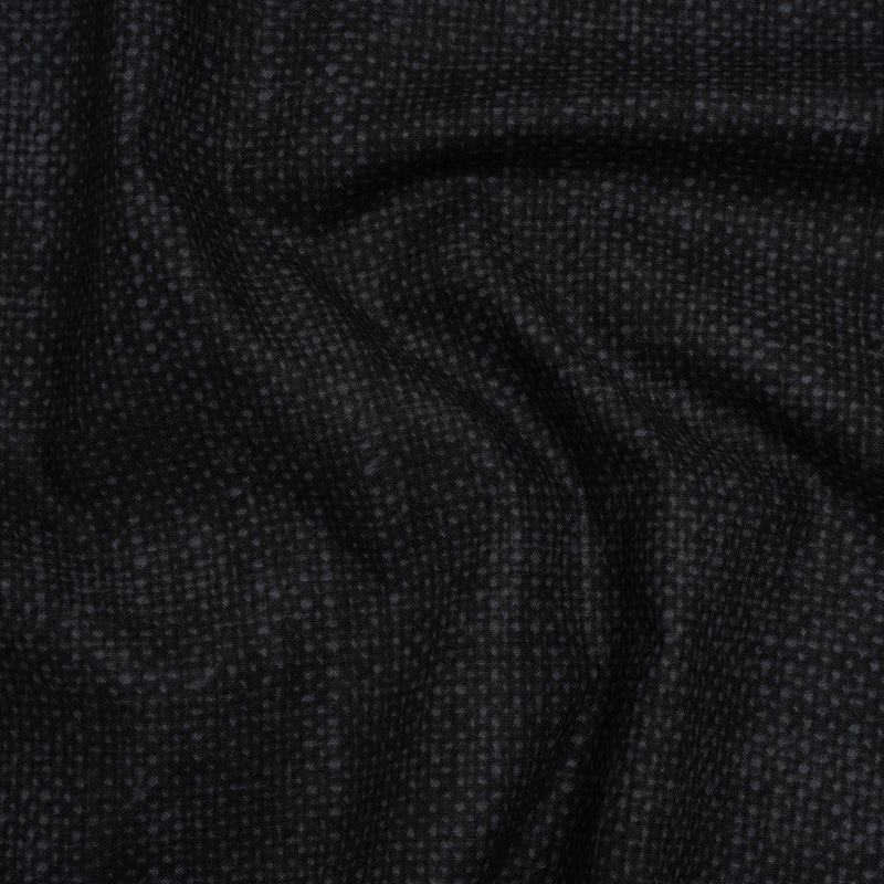 Printed Quilting Cotton by Northcott Studio - Black Canvas Textured - Linen Basics Collection