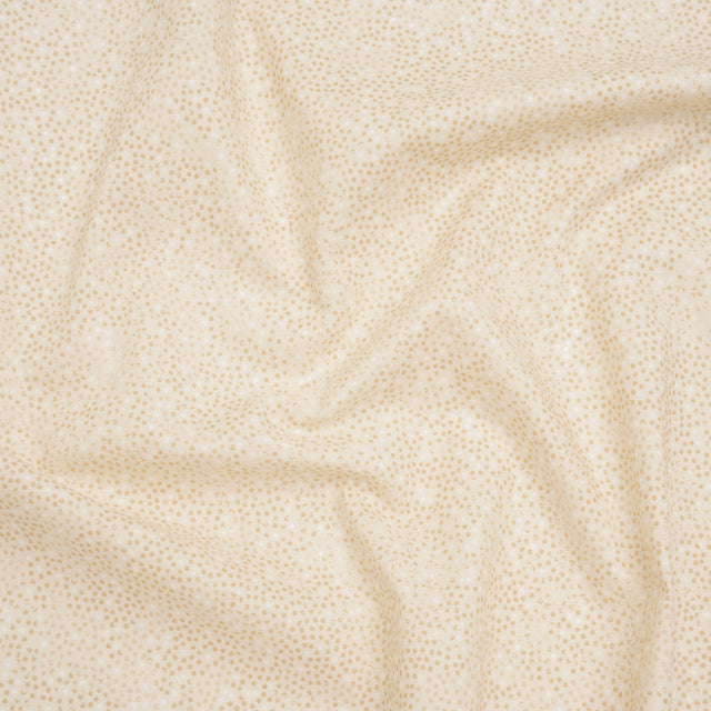 Printed Quilting Cotton by Patrick Lose for Northcott - Natural Ditsy Dots - Tonal Trios Collection