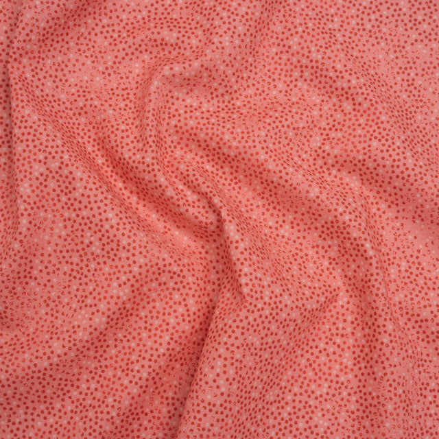 Printed Quilting Cotton by Patrick Lose for Northcott - Blush Ditsy Dots - Tonal Trios Collection