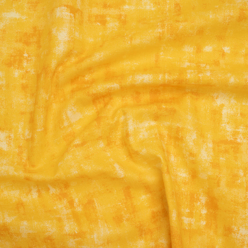 Printed Quilting Cotton by Patrick Lose for Northcott - Brassy Jazzy Painted Texture - Tonal Trios Collection
