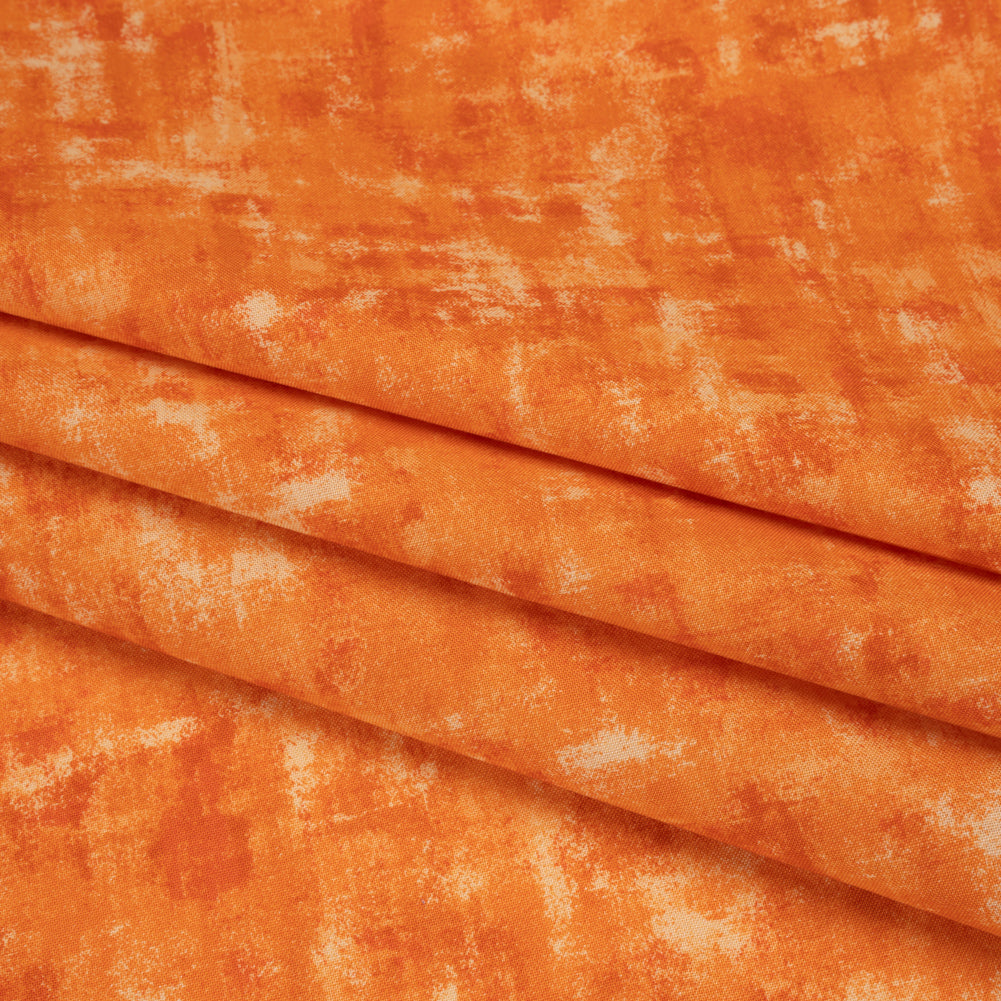 Printed Quilting Cotton by Patrick Lose for Northcott - Tiger Lily Jazzy Painted Texture - Tonal Trios Collection