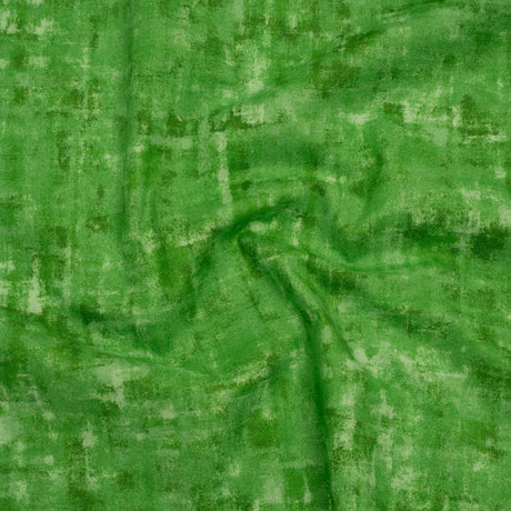Printed Quilting Cotton by Patrick Lose for Northcott - Grasshopper Jazzy Painted Texture - Tonal Trios Collection