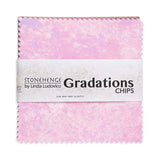 Stonehenge Quilting Cotton Chips 5" Square Precuts - Muse - Gradations II Collection