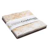 Stonehenge Quilting Cotton Chips 5" Square Precuts - Iron Ore - Gradations II Collection