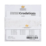 Stonehenge Quilting Cotton Chips 5" Square Precuts - Mineral - Gradations II Collection