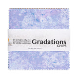 Stonehenge Quilting Cotton Chips 5" Square Precuts - Twilight - Gradations II Collection