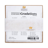 Stonehenge Quilting Cotton Chips 5" Square Precuts - Crystal - Gradations II Collection