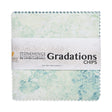 Stonehenge Quilting Cotton Chips 5" Square Precuts - Blue Planet - Gradations II Collection