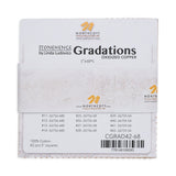 Stonehenge Quilting Cotton Chips 5" Square Precuts - Oxidized Copper - Gradations II Collection