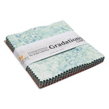Stonehenge Quilting Cotton Chips 5" Square Precuts - Gemstone - Gradations II Collection