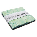 Stonehenge Quilting Cotton Chips 5" Square Precuts - Pine Ridge - Gradations II Collection