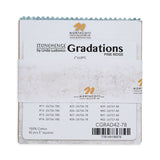 Stonehenge Quilting Cotton Chips 5" Square Precuts - Pine Ridge - Gradations II Collection