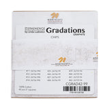 Stonehenge Quilting Cotton Chips 5" Square Precuts - Graphite - Gradations II Collection