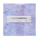 Stonehenge Quilting Cotton Tiles 10" Square Precuts - Twilight - Gradations II Collection