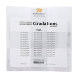 Stonehenge Quilting Cotton Tiles 10" Square Precuts - Midnight - Gradations II Collection