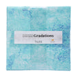 Stonehenge Quilting Cotton Tiles 10" Square Precuts - Midnight - Gradations II Collection