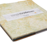 Stonehenge Quilting Cotton Tiles 10" Square Precuts - Oxidized Copper - Gradations II Collection
