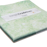 Stonehenge Quilting Cotton Tiles 10" Square Precuts - Pine Ridge - Gradations II Collection