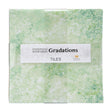 Stonehenge Quilting Cotton Tiles 10" Square Precuts - Pine Ridge - Gradations II Collection