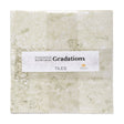 Stonehenge Quilting Cotton Tiles 10" Square Precuts - Slate - Gradations II Collection