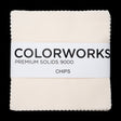 Northcott Quilting Cotton Chips 5" Square Precuts - Eggshell - Colorworks Collection