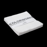 Northcott Quilting Cotton Chips 5" Square Precuts - Snow - Colorworks Collection