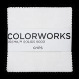 Northcott Quilting Cotton Chips 5" Square Precuts - Snow - Colorworks Collection