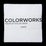 Northcott Quilting Cotton Chips 5" Square Precuts - Superwhite - Colorworks Collection