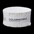 Northcott Quilting Cotton Strip Rolls 2.5" Strip Precuts - Snow - Colorworks Collection