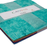 Northcott Quilting Cotton Tiles 10" Square Precuts - Multi - Canvas Collection