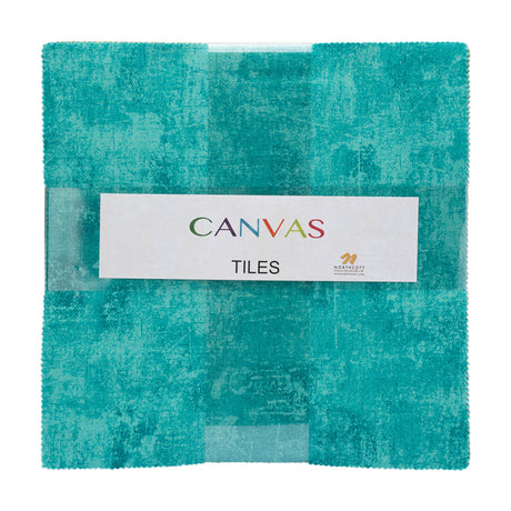 Northcott Quilting Cotton Tiles 10" Square Precuts - Multi - Canvas Collection