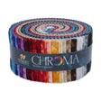 Northcott Quilting Cotton Strip Rolls 2.5" Strip Precuts - Multi - Chroma Collection
