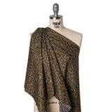 Metallic Printed Quilting Cotton by Northcott - Desert Sand Polka Dot Confetti - Shimmer Collection