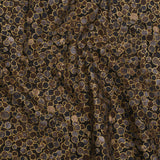 Metallic Printed Quilting Cotton by Northcott - Desert Sand Polka Dot Confetti - Shimmer Collection