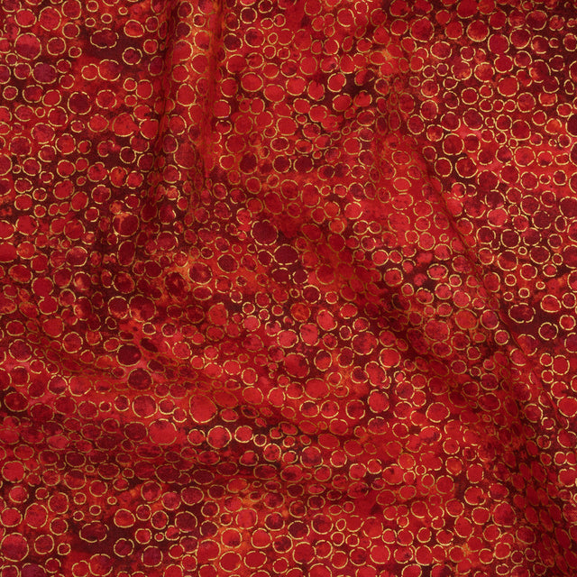Metallic Printed Quilting Cotton by Northcott - Tutti Fruiti River Rocks - Shimmer Collection
