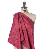 Metallic Printed Quilting Cotton by Northcott - Bubble Gum River Rocks - Shimmer Collection