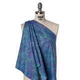 Metallic Printed Quilting Cotton by Northcott - Deep Sea River Rocks - Shimmer Collection