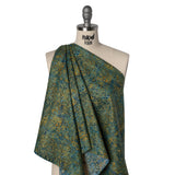 Metallic Printed Quilting Cotton by Northcott - Dawn River Rocks - Shimmer Collection