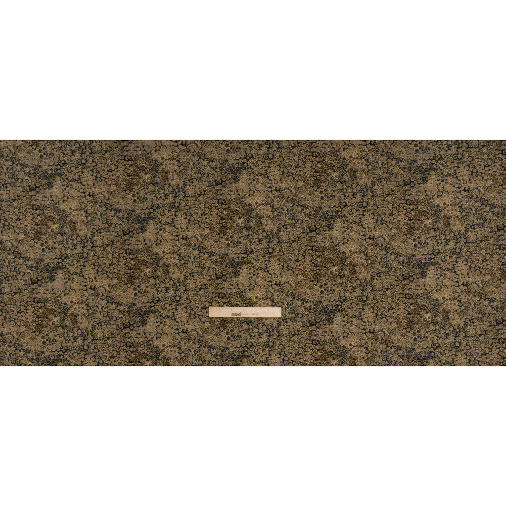 Metallic Printed Quilting Cotton by Northcott - Desert Sand River Rocks - Shimmer Collection