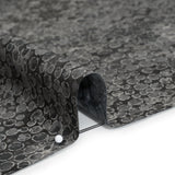 Metallic Printed Quilting Cotton by Northcott - City Fog River Rocks - Shimmer Collection