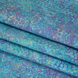 Metallic Printed Quilting Cotton by Northcott - Deep Sea Pebbles - Shimmer Collection