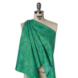 Metallic Printed Quilting Cotton by Northcott - Peacock Pebbles - Shimmer Collection