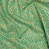 Metallic Printed Quilting Cotton by Northcott - Peacock Tiny Dots - Shimmer Collection