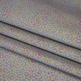 Metallic Printed Quilting Cotton by Northcott - Pansy Tiny Dots - Shimmer Collection