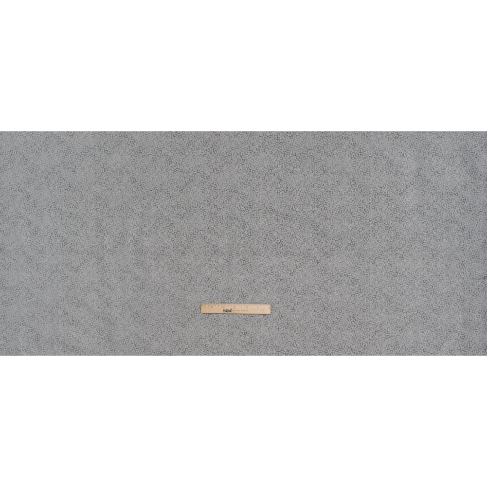 Metallic Printed Quilting Cotton by Northcott - City Fog Tiny Dots - Shimmer Collection