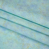 Metallic Printed Quilting Cotton by Northcott - Deep Sea Speckle - Shimmer Collection