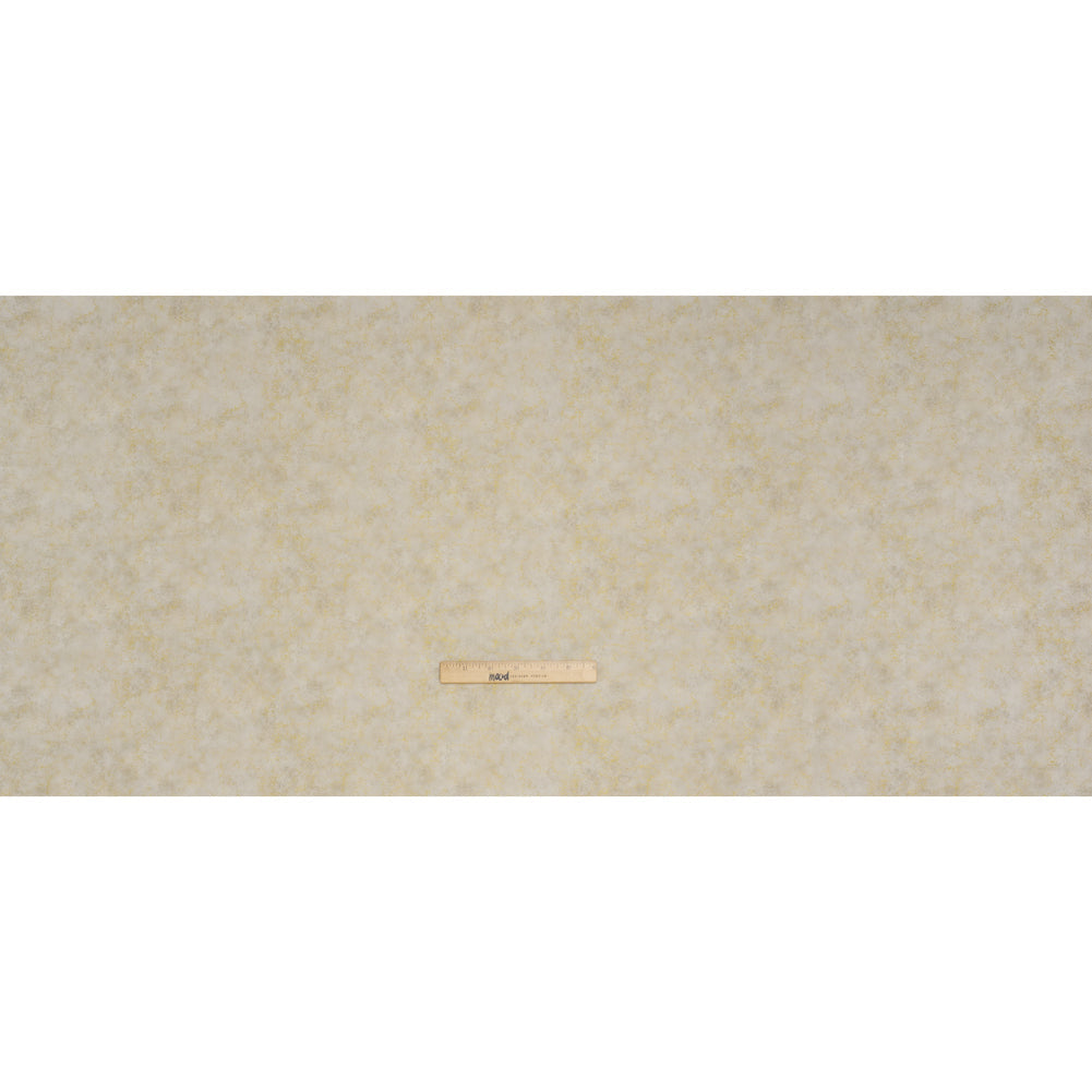 Metallic Printed Quilting Cotton by Northcott - Desert Sand Speckle - Shimmer Collection