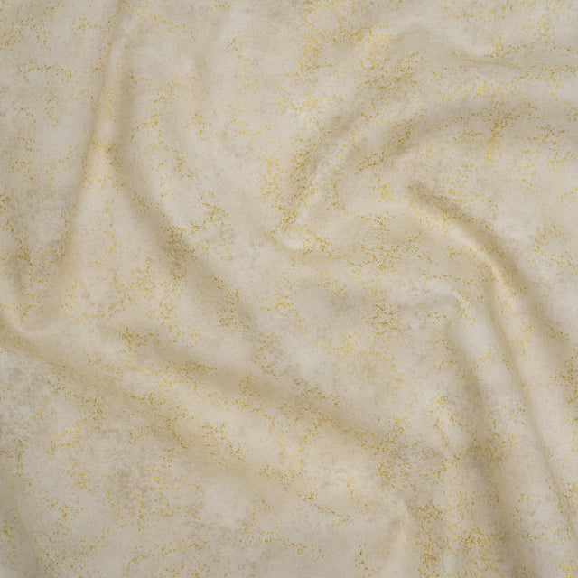 Metallic Printed Quilting Cotton by Northcott - Desert Sand Speckle - Shimmer Collection