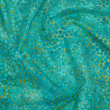Wide Backing Quilting Cotton by Northcott, 108" Wide - Lagoon Large Pebbles - Shimmer Wide Backing Collection