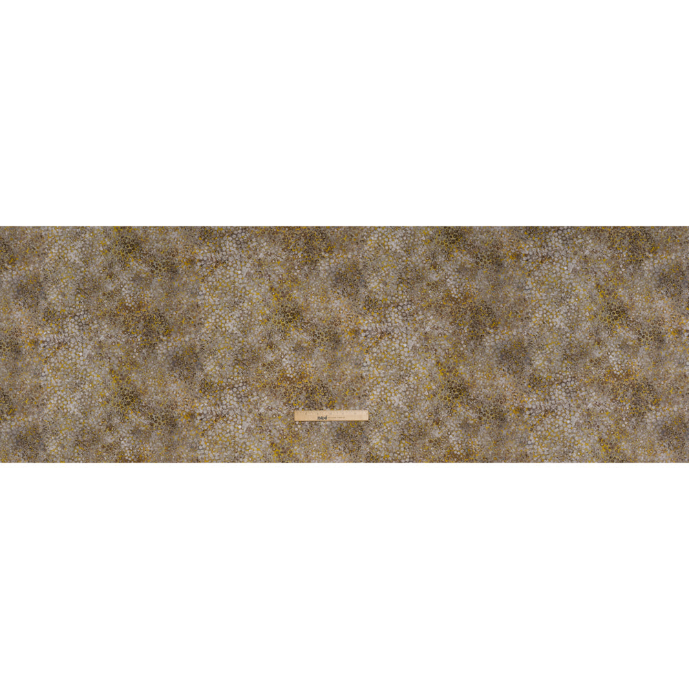 Wide Backing Quilting Cotton by Northcott, 108" Wide - Desert Sand Large Pebbles - Shimmer Wide Backing Collection